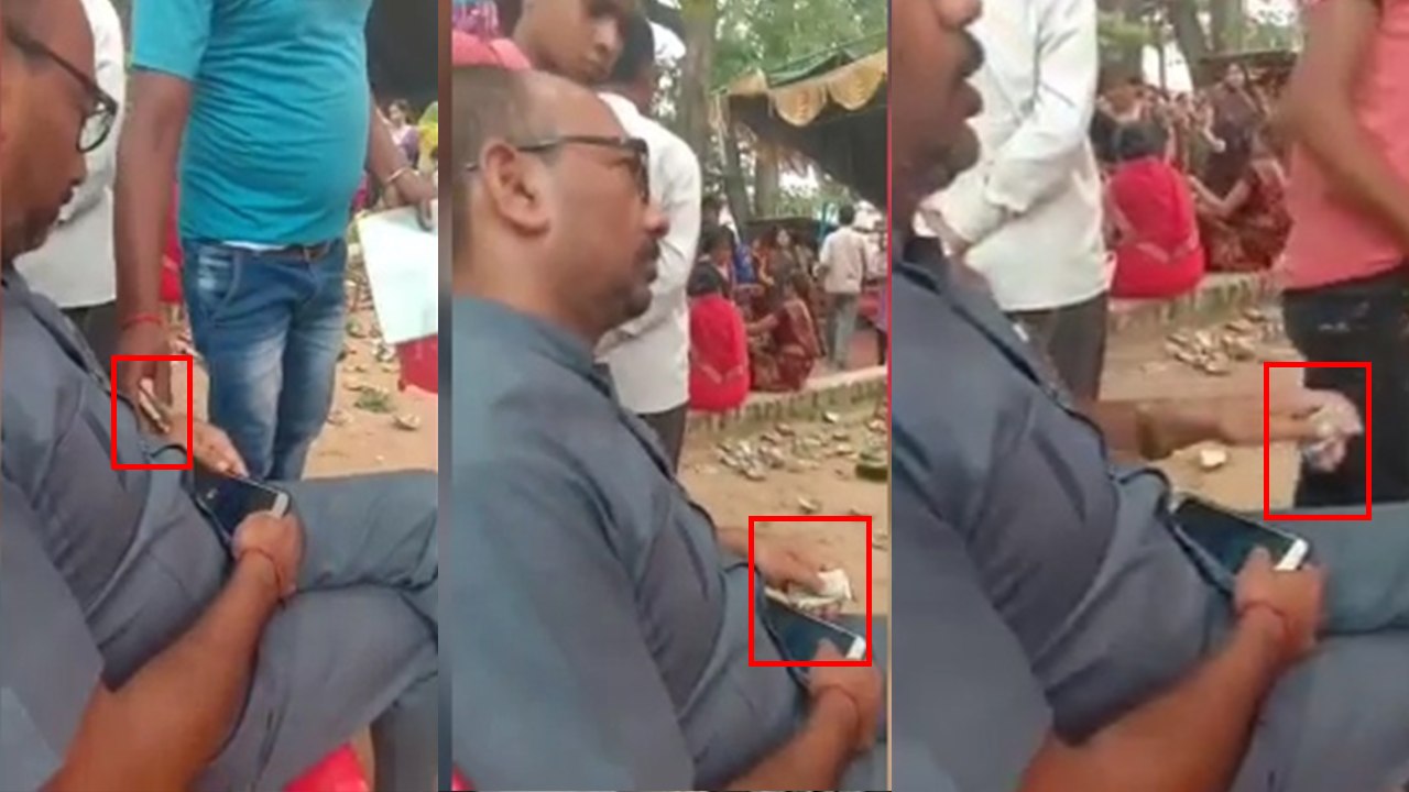 यूपी: पहले जेल में अय्याशी और अब लेखपाल का घूस लेते वीडियो वायरल, देखिए
