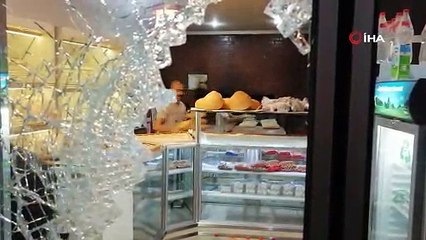 Kar maskeleriyle gelip molotofla saldırdılar