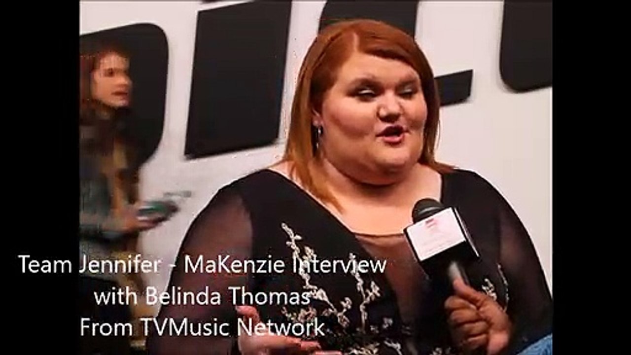 The Voice 15 - Team Jennifer Top 10 Interview - MaKenzie Thomas