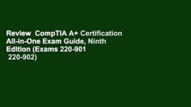 Review  CompTIA A  Certification All-in-One Exam Guide, Ninth Edition (Exams 220-901   220-902)