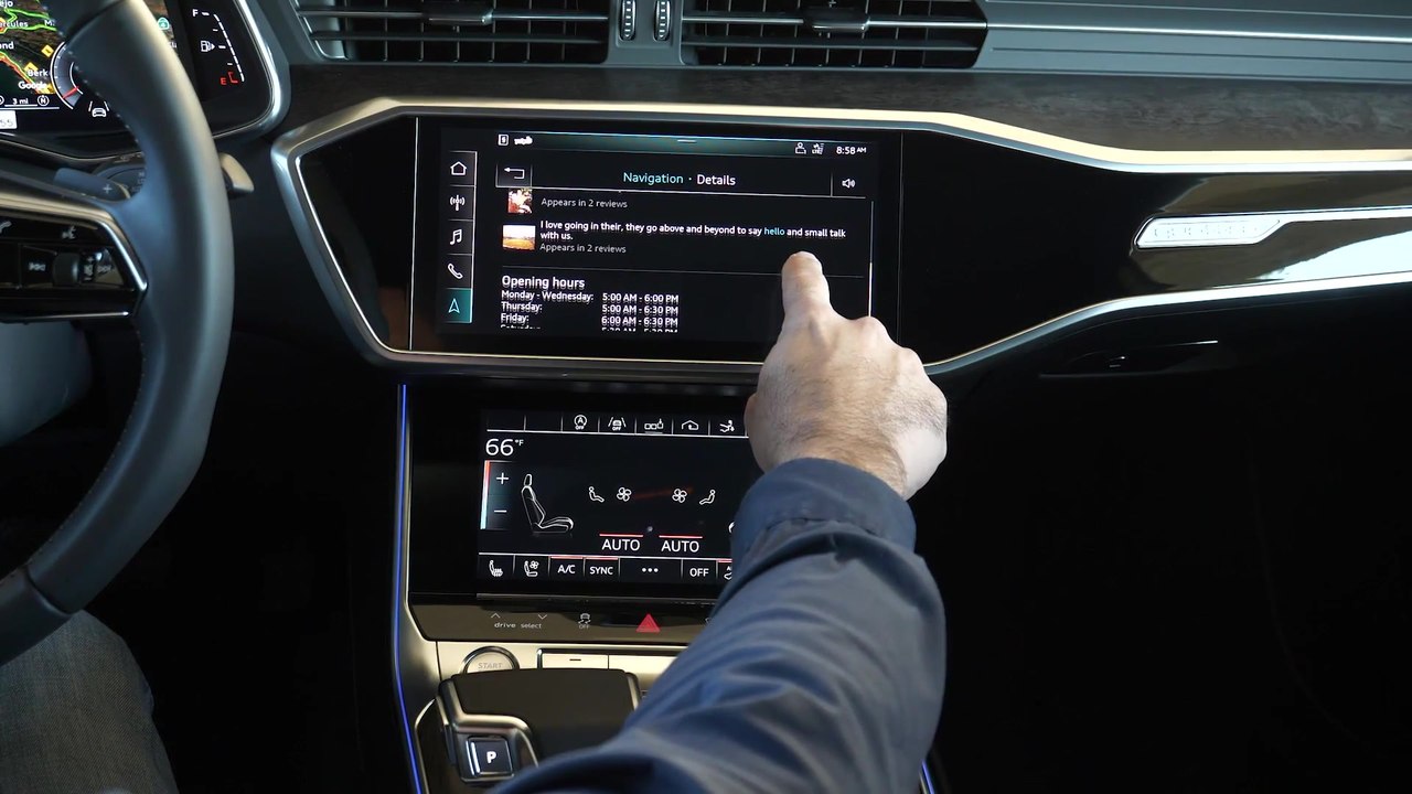 2019 Audi A7 Infotainment system