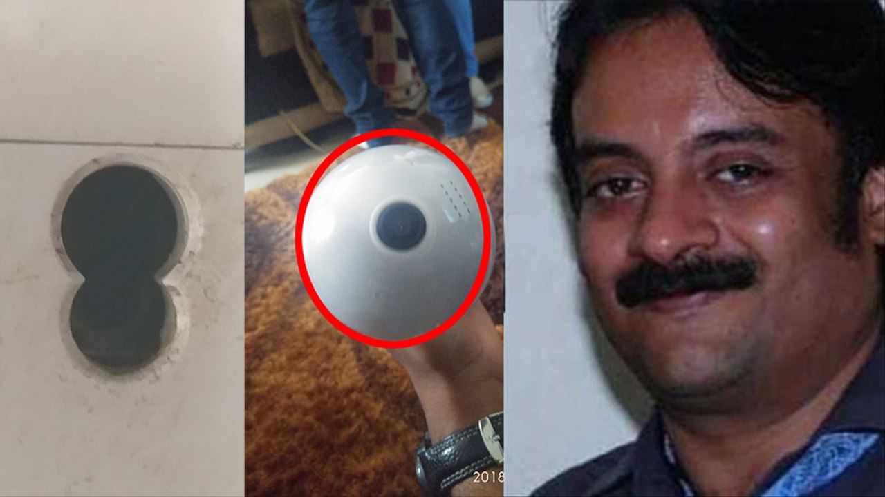 சென்னையில் பெண்கள் தங்கும் விடுதியில் ரகசிய கேமிரா- வீடியோ