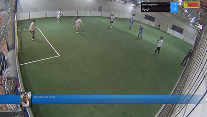 But de Alex (3-5) - Les banqsters Vs Ligugé - 03/12/18 21:00 - Ligue A - Poitiers Game Parc