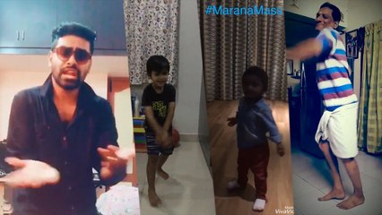 மரணமாஸுக்கு மரண குத்து குத்திய ரசிகர்கள்- வீடியோ