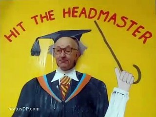 Mr. Bean  hitting headmaster