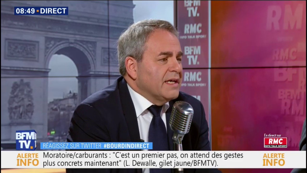 Xavier Bertrand (LR) appelle à "éviter les affrontements"