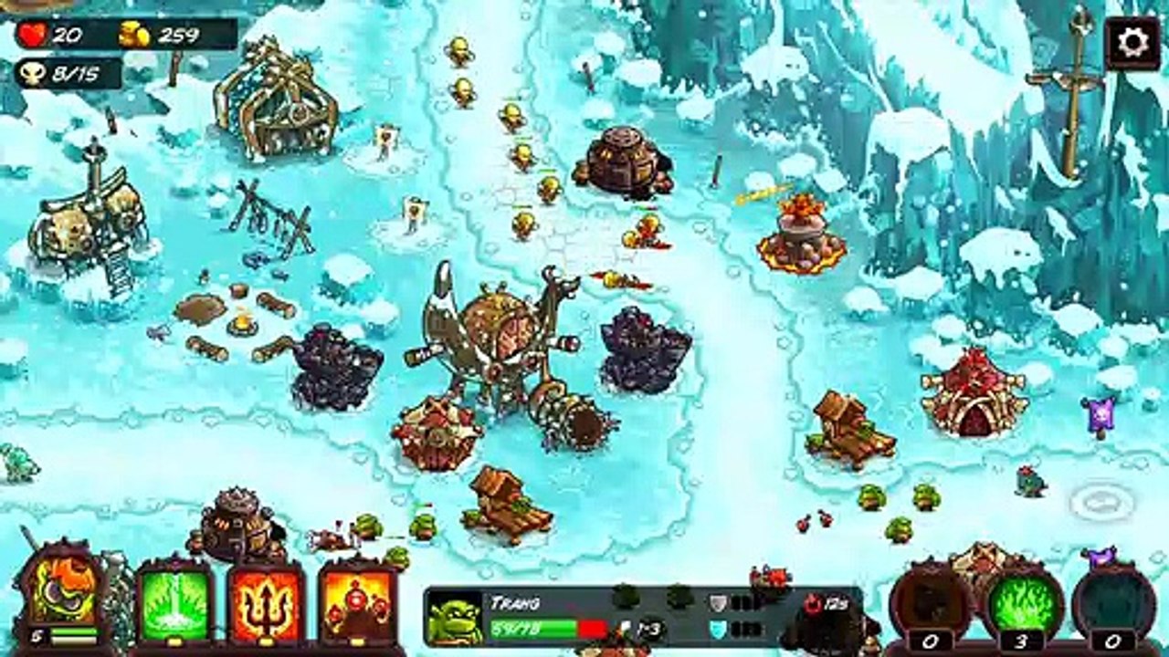 Kingdom Rush Vengeance Gameplay - NEW HEROES TRAMIN HEROES
