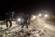 Rusya'da Kış Hayatı Durma Noktasına Getirdi