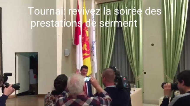 Tournai: prestations de serment