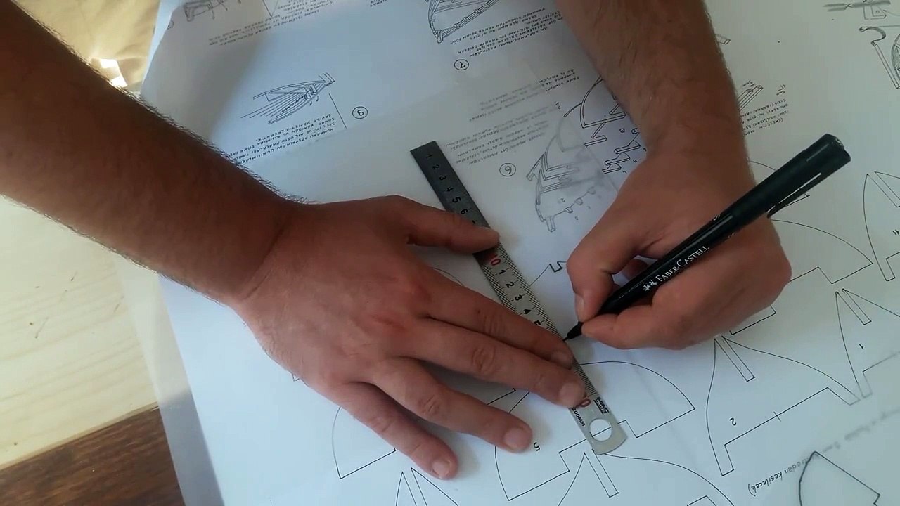 Sandal Bölüm 2 Plandan Postaların Çizilmesi