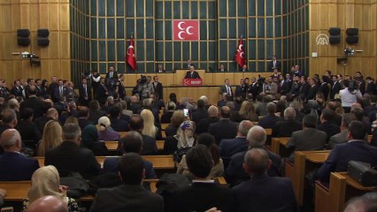 Bahçeli: 'ABD terör örgütleriyle yanak yanağadır' - TBMM