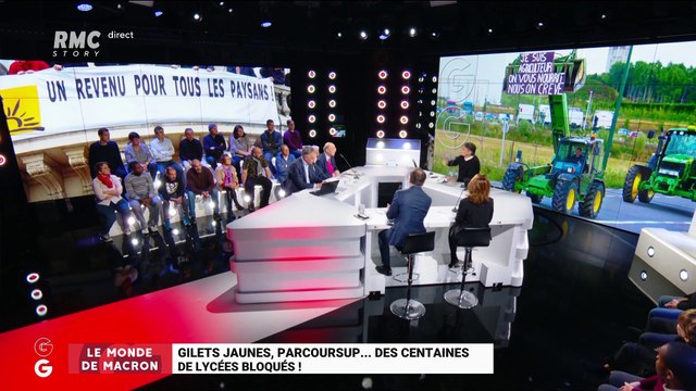 Le monde de Macron : Gilets jaunes, parcoursup... des centaines de lycées bloqués ! - 04/12
