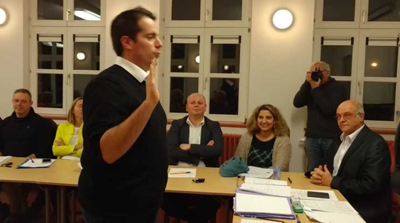 Brunehaut: prestation serment Andy Cardon