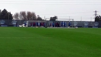 Entrenamiento del Celta de Vigo (04/12/2018)