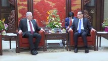 TBMM Başkanı Yıldırım, Çin Halk Cumhuriyeti Başbakanı Li Keqiang ile Görüştü