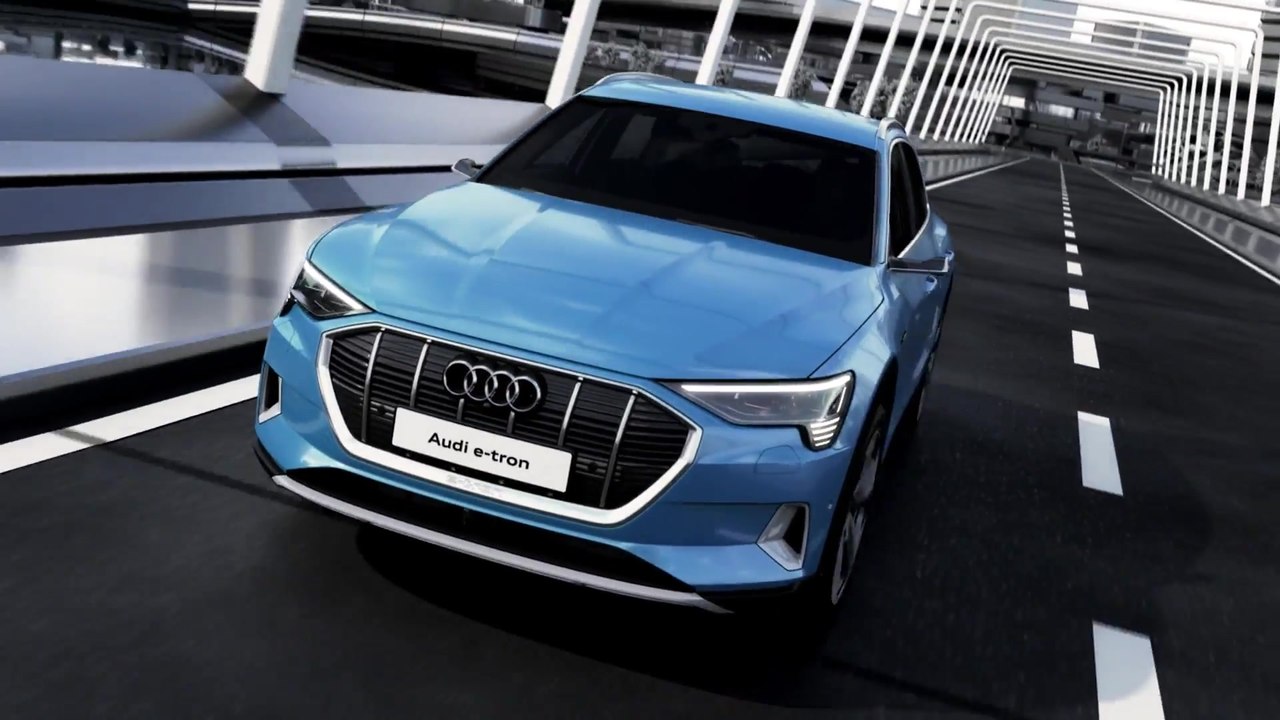 Batterie und Sicherheit im Audi e-tron Animation