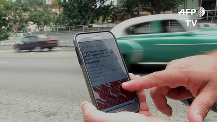 Internet arrive sur les téléphones portables à Cuba