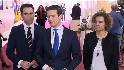 Casado defiende que la Constitución "es la mejor vacuna contra el radicalismo, el populismo y el nacionalismo"