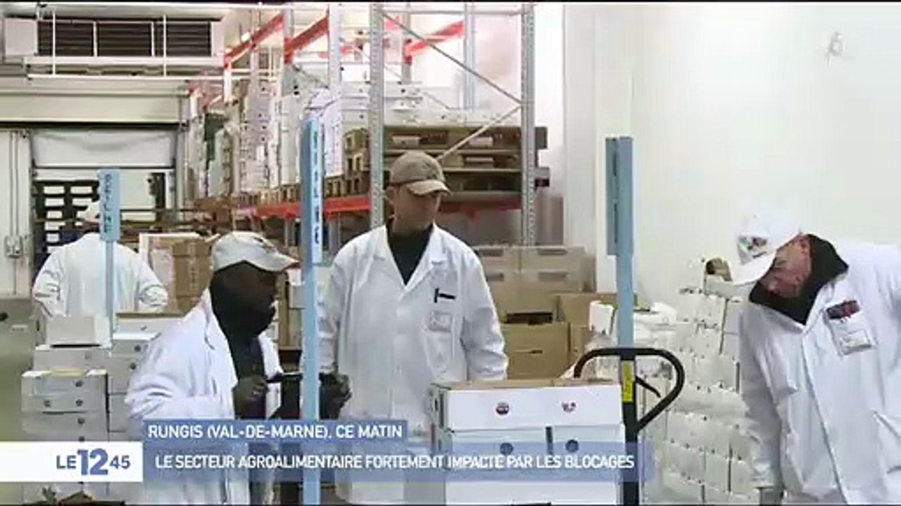 Gilets Jaunes: Le secteur de l'agroalimentaire fortement impacté depuis le début du mouvement par les blocages - VIDEO