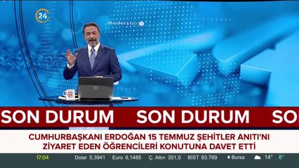 Cumhurbaşkanı Erdoğan öğrencileri konutuna davet etti