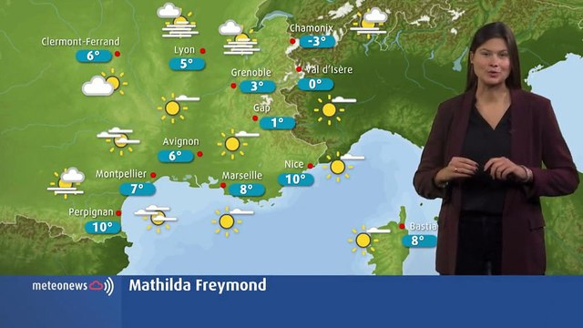 Temps sec et ensoleillé : votre météo du mercredi 5 décembre