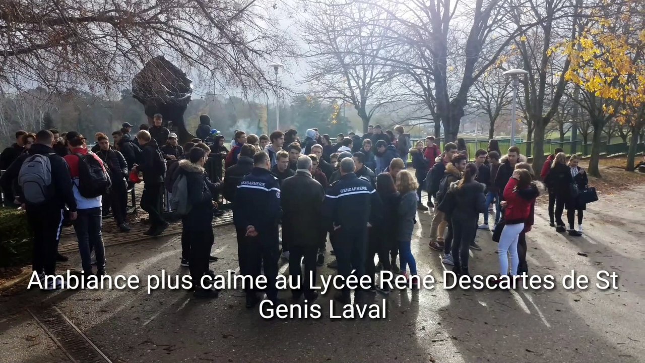Mouvement des lycéens à Saint-Genis-Laval