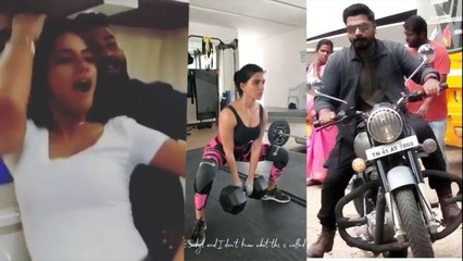 இன்று வைரலாகும் VRV சிம்பு, ஐஸ்வர்யா தத்தா குத்தாட்டம் , ஜிம்மில் சமந்தா