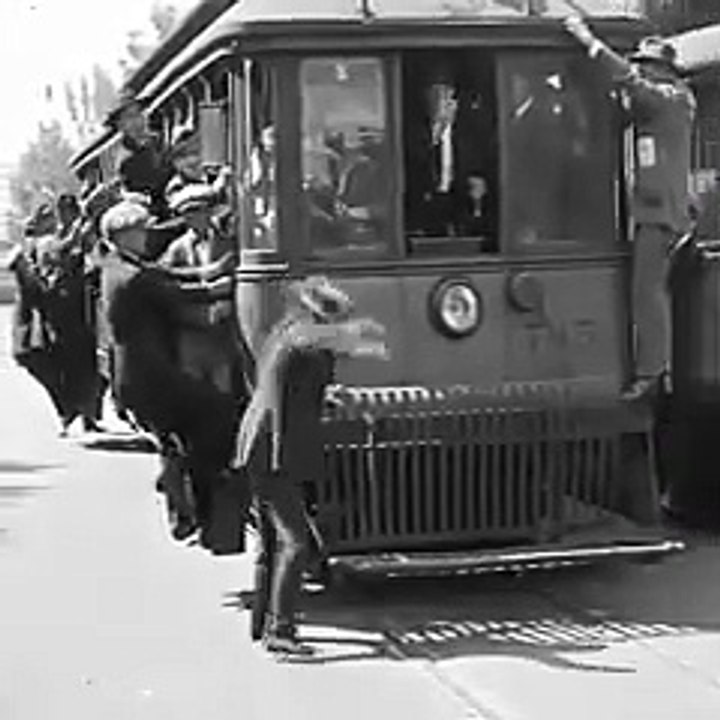 une scène très marante dans un vieux film