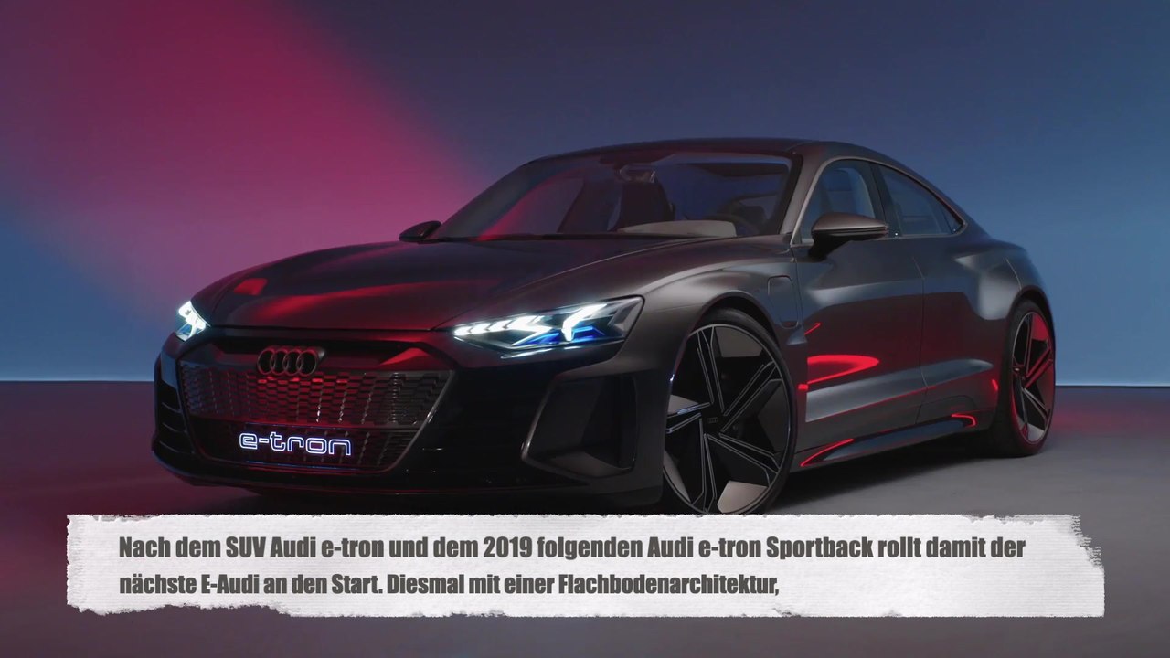 Audi e-tron GT concept Trailer