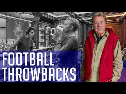 Harry Redknapp & Bobby Moore on the LASH! | Football Throwbacks