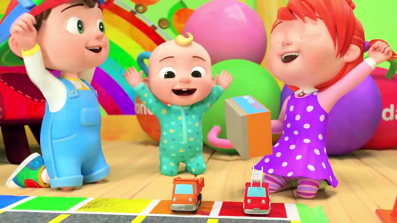 The Car Color Song - CoCoMelon Nursery Rhymes - Video Dailymotion