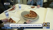 Buy Barro's Pizza, support St. Mary's Food Bank