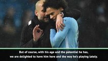 Sane contract talks taking longer than De Bruyne - Guardiola