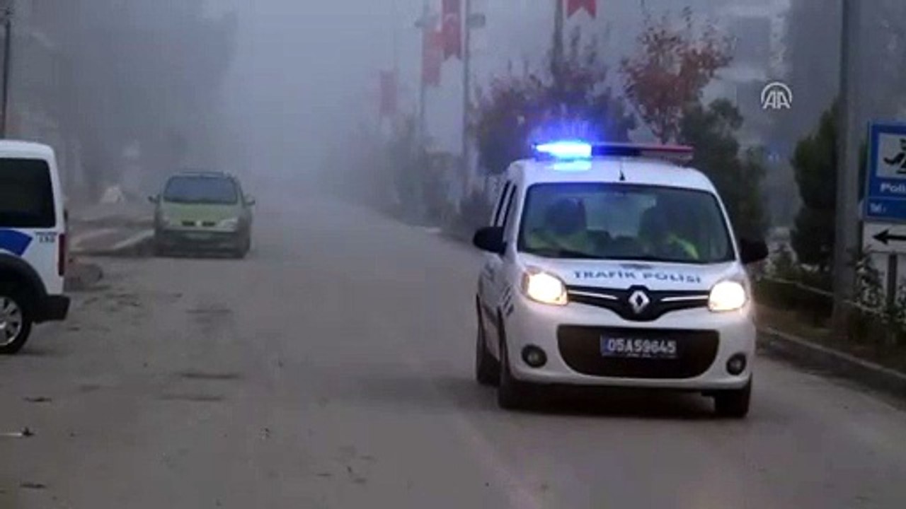 Taşova’da sis  - AMASYA