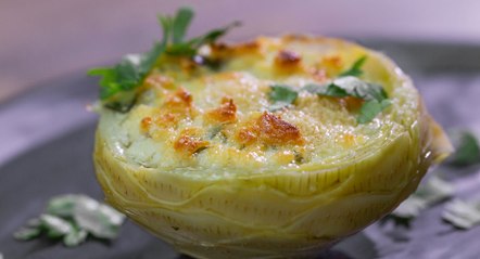 طريقة عمل أكواب الخرشوف المحشوة بجبن الماعز