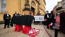 A Metz,  avocats et magistrats enterrent Madame Justice