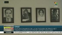 Justicia chilena condena a 53 exagentes de la dictadura de Pinochet