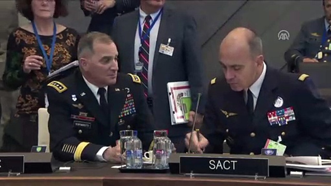 NATO Dışişleri Bakanları Toplantısı - Kuzey Atlantik Konseyi oturumu -  BRÜKSEL