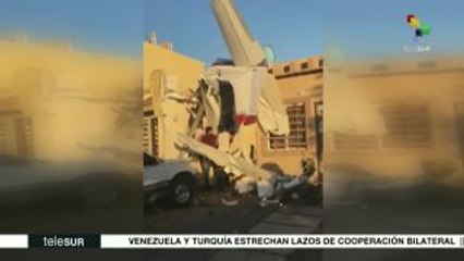 México: al menos cuatro muertos al desplomarse avioneta en Culiacán