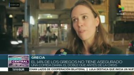 La inseguridad alimentaria se duplicó en Grecia en los últimos años