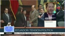 Miño: Hasta el momento no existe un nuevo vicepresidente en Ecuador