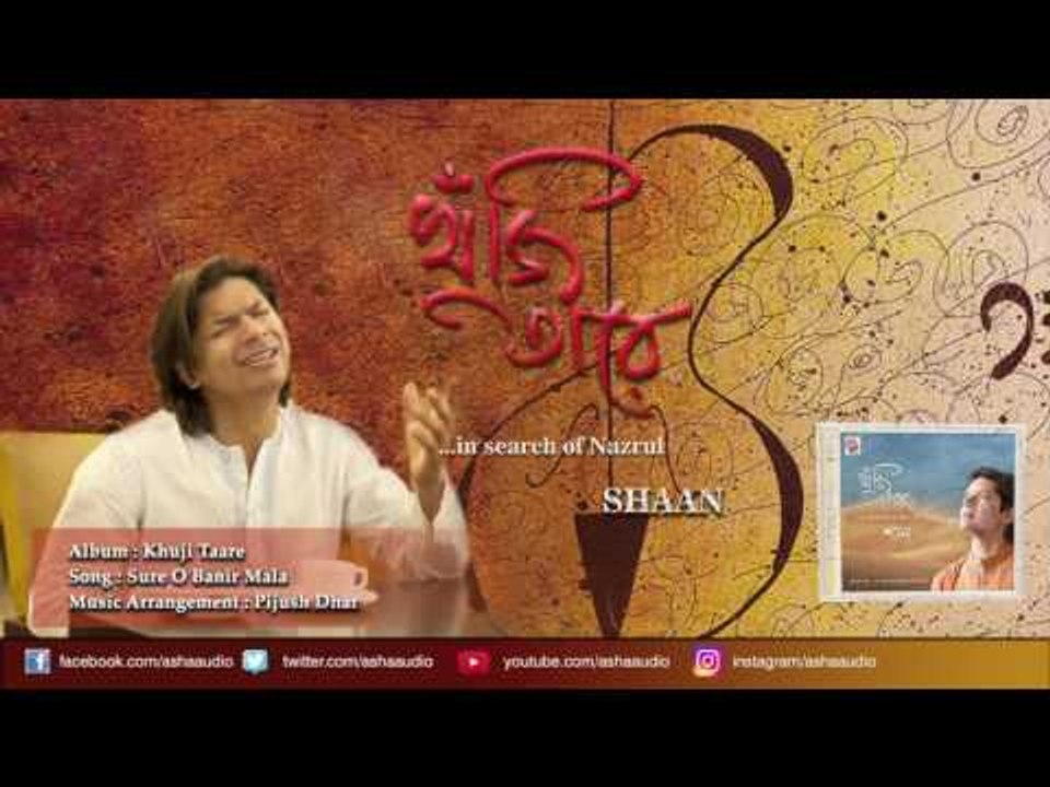 Sure O Banir Mala | Audio Song | Khunji Taare | Shaan | Nazrul Geeti