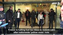 France halts fuel tax to restore calm