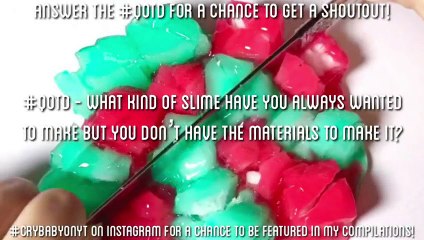 Satisfying Slime ASMR - Jelly Cube Slime Compilation