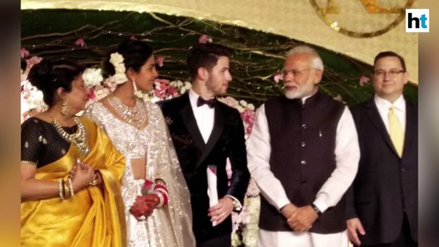 Watch: PM Modi attends Priyanka Chopra and Nick Jonas' wedding reception in Delhi