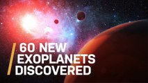 Scientists Spot 60 More Never-Before-Seen Exoplanets