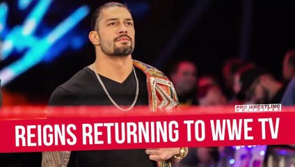 Breaking News : Roman Reigns Returning To WWE TV In December .HD