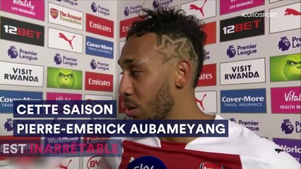 Arme fatale d'Arsenal, Aubameyang rate rarement la cible