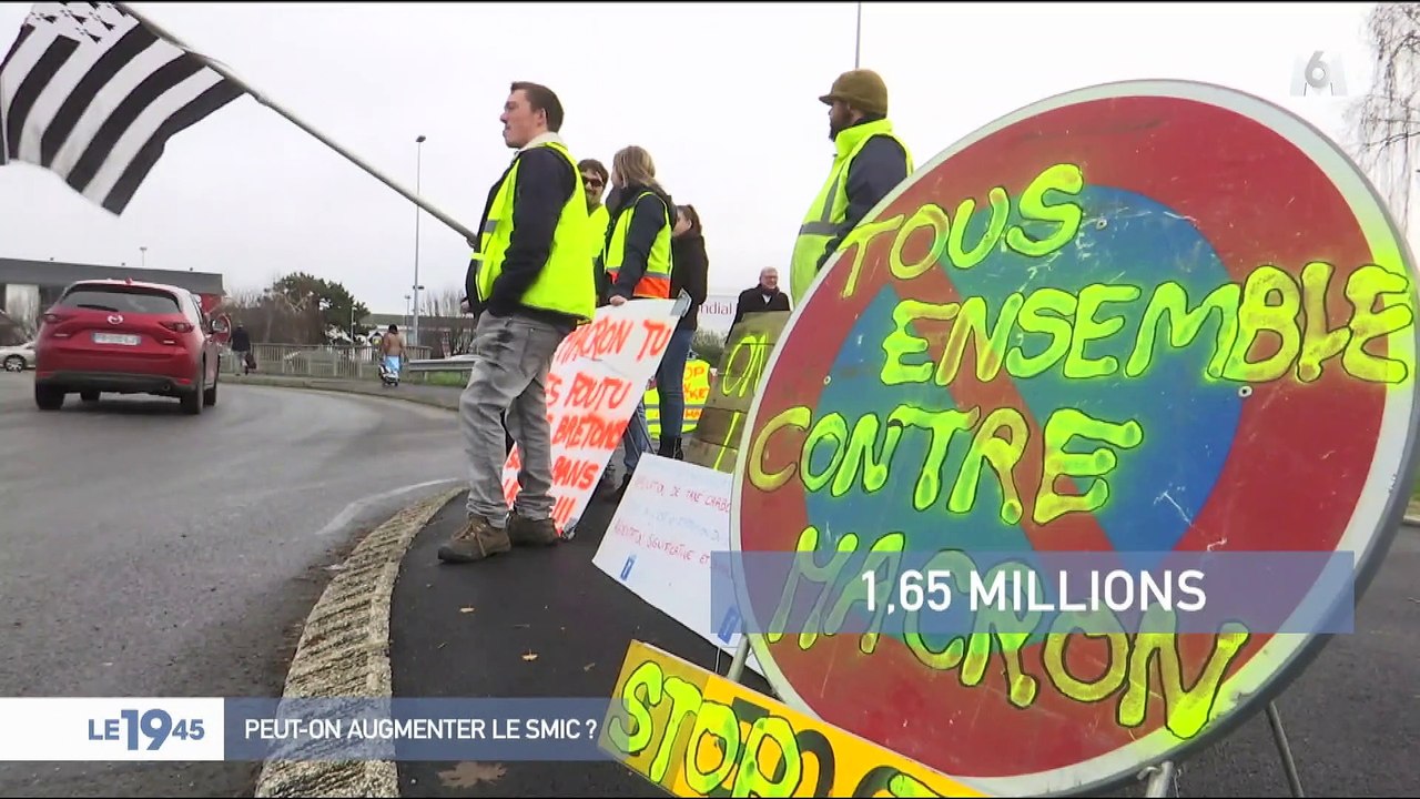 "Gilets jaunes" : peut-on augmenter le SMIC ?