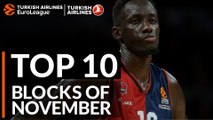 Turkish Airlines EuroLeague, Top 10 Blocks of November